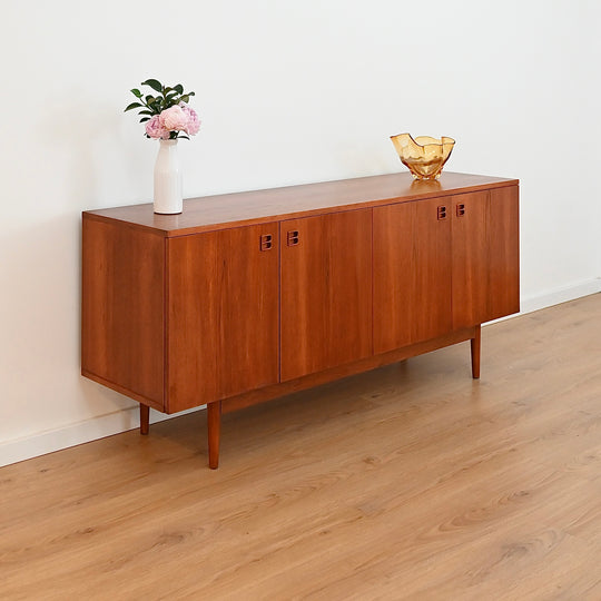 Mid Century Teak Sideboard Credenza by Wrightbilt VIC - Refinished