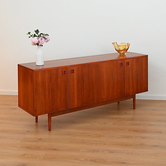 Mid Century Teak Sideboard Credenza by Wrightbilt VIC - Refinished