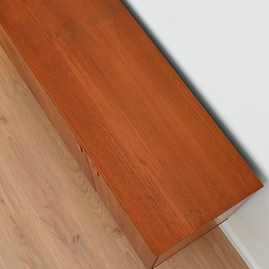 Mid Century Teak Sideboard Credenza by Wrightbilt VIC - Refinished