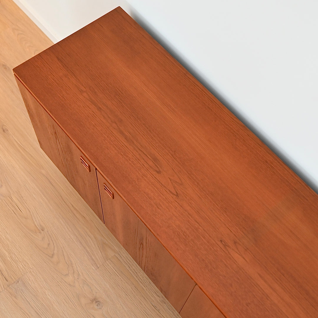 Mid Century Teak Sideboard Credenza by Wrightbilt VIC - Refinished