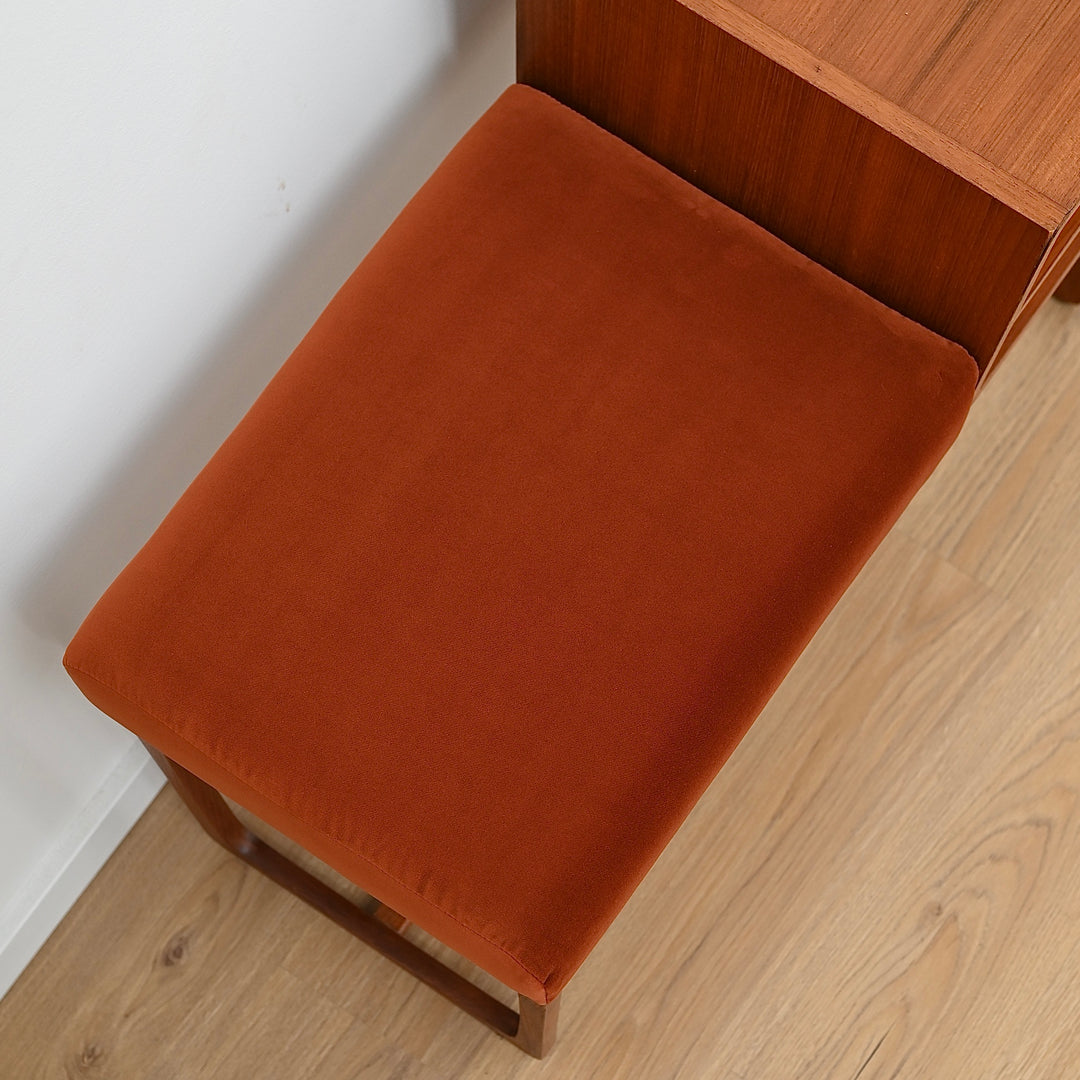 Mid Century Parker Teak Telephone Table Console Table