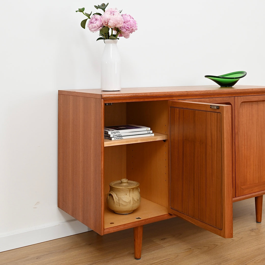 Mid Century Teak Sideboard Buffet by Chiswell