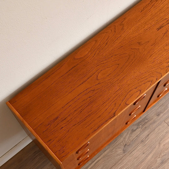 Parker Nordic Teak Dresser Drawers Low Boy