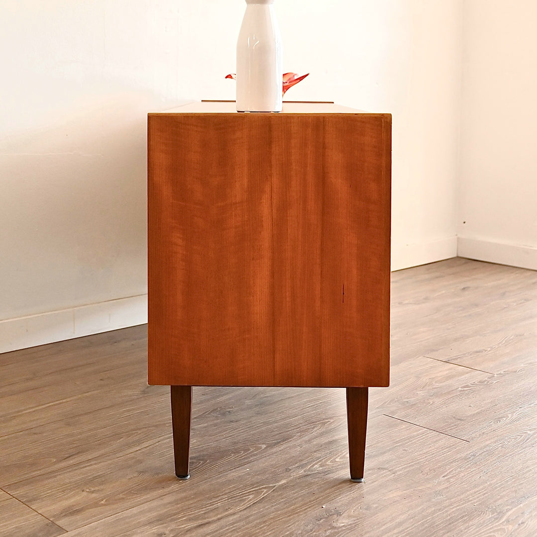 Parker Nordic Teak Dresser Drawers Low Boy