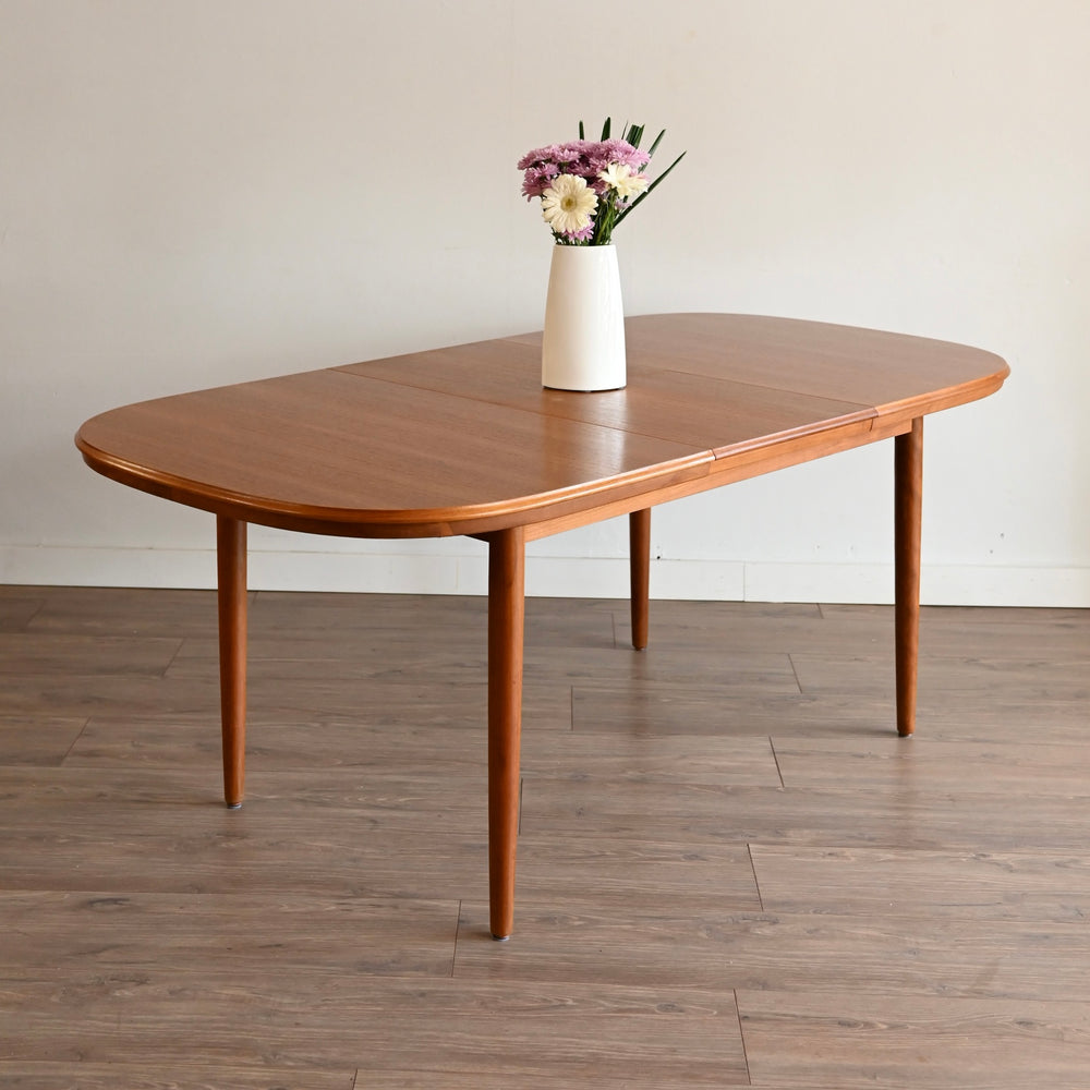 Mid Century Teak Extendable Dining Table by Chiswell