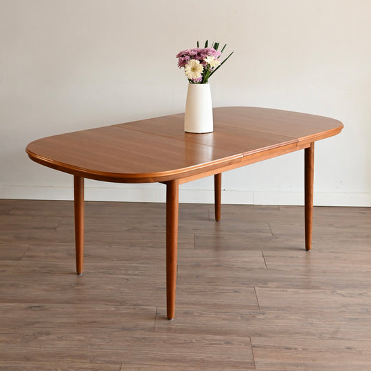Mid Century Teak Extendable Dining Table by Chiswell