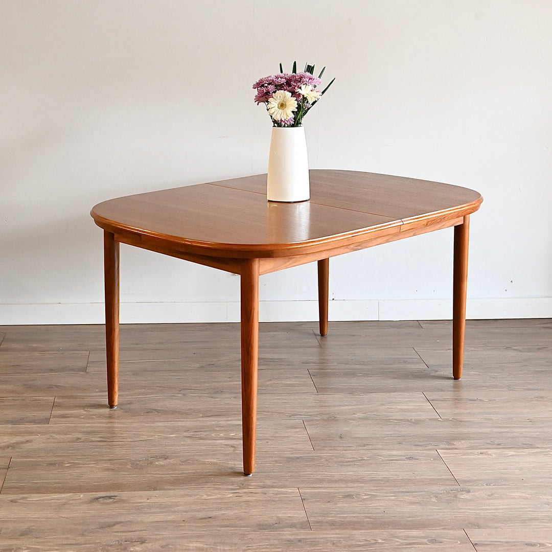 Mid Century Teak Extendable Dining Table by Chiswell
