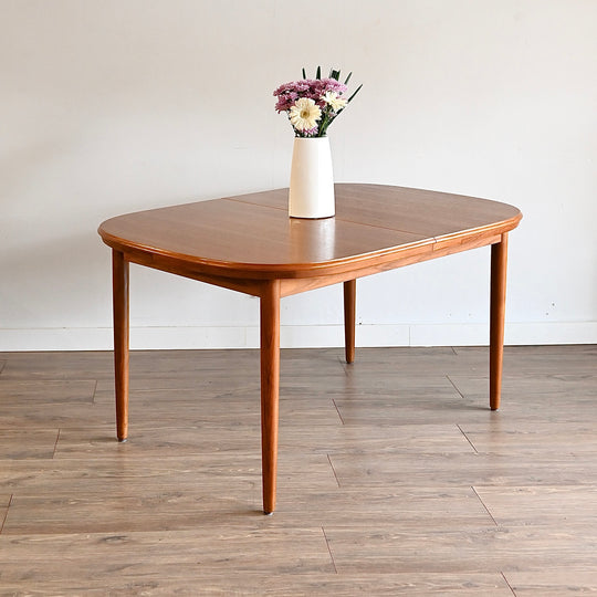 Mid Century Teak Extendable Dining Table by Chiswell