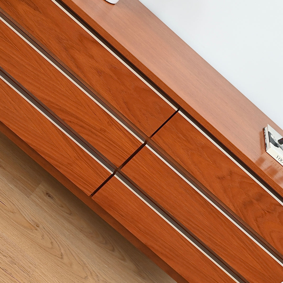 Mid Century Teak “Fleredo” Dresser Drawers by Fler