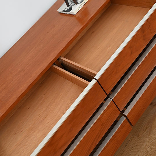 Mid Century Teak “Fleredo” Dresser Drawers by Fler