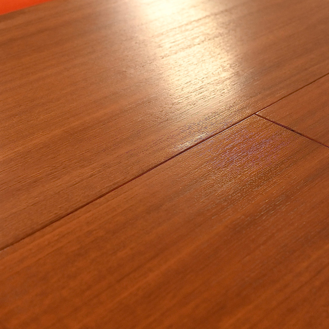 Parker Teak Mid Century Square Extendable Dining Table