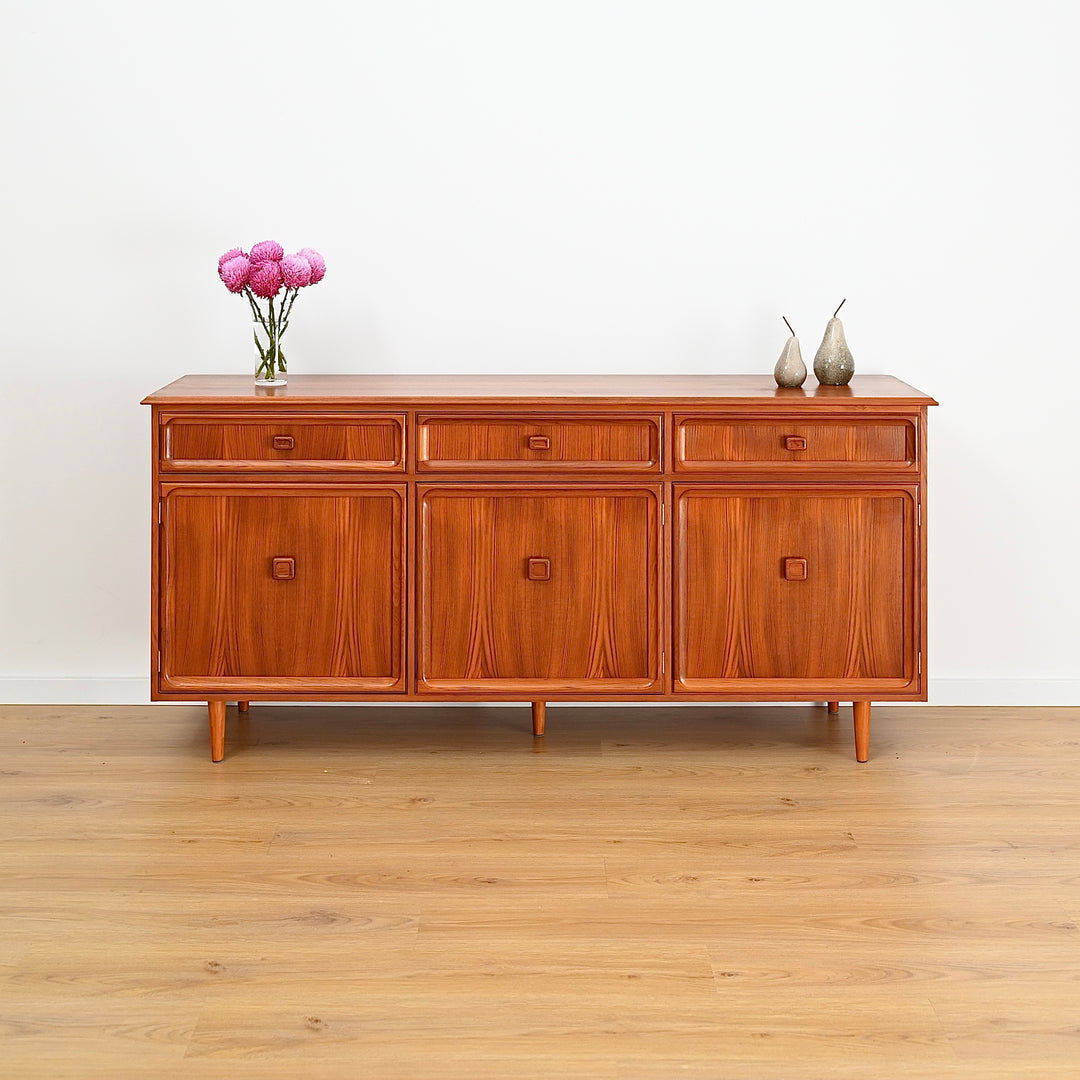 Parker Mid Century Teak Sideboard Buffet - Refinished