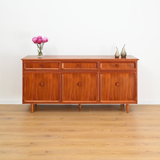 Parker Mid Century Teak Sideboard Buffet - Refinished