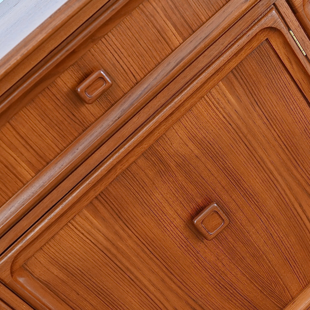 Parker Mid Century Teak Sideboard Buffet - Refinished