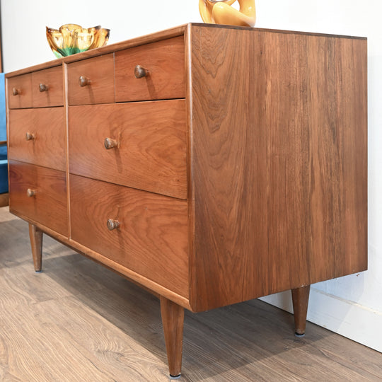 Mid Century Oak Sideboard Dresser Drawers