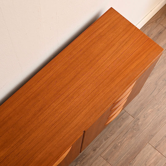 Mid Century Teak Sideboard Buffet by Cressy