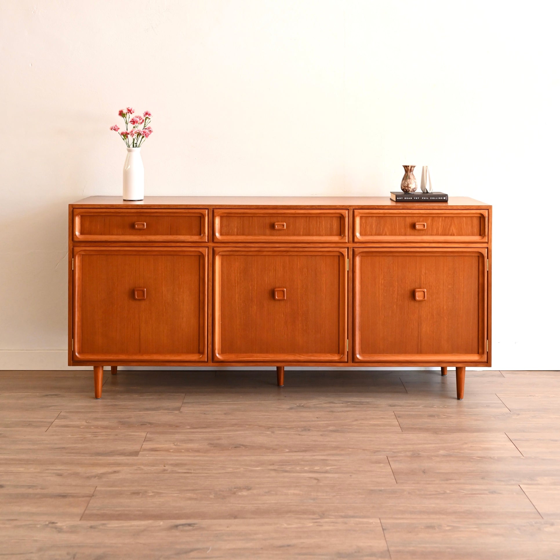 Parker Teak Mid Century Sideboard Buffet