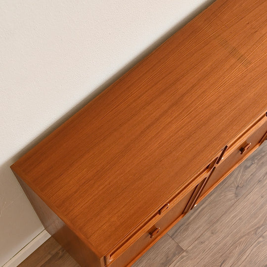 Parker Teak Mid Century Sideboard Buffet