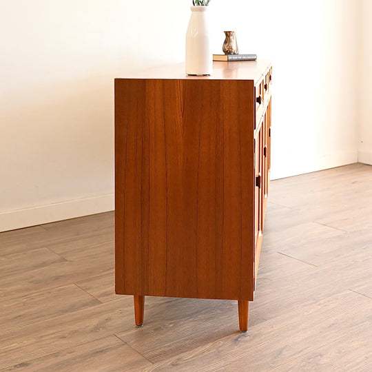Parker Teak Mid Century Sideboard Buffet