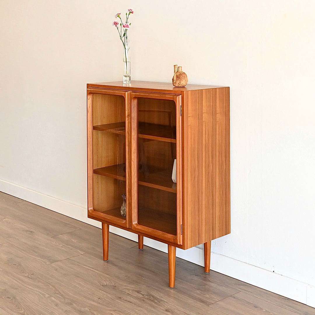 Mid Century Teak Sideboard Display Cabinet by Chiswell