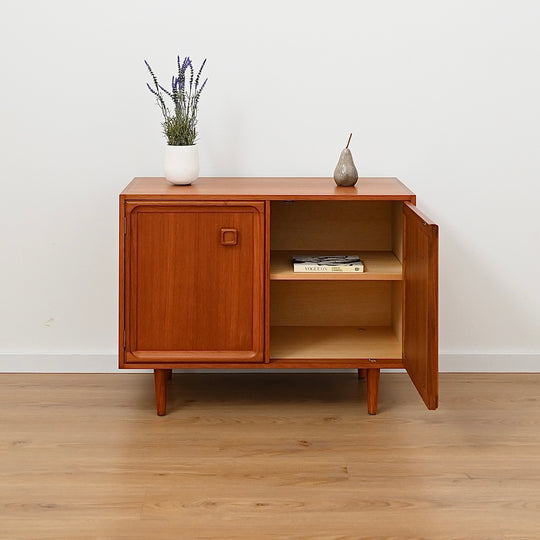 Parker Teak Mid Century Sideboard Record LP Cabinet
