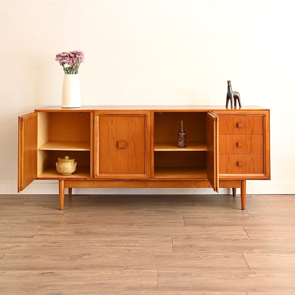 Mid Century Teak Sideboard Buffet