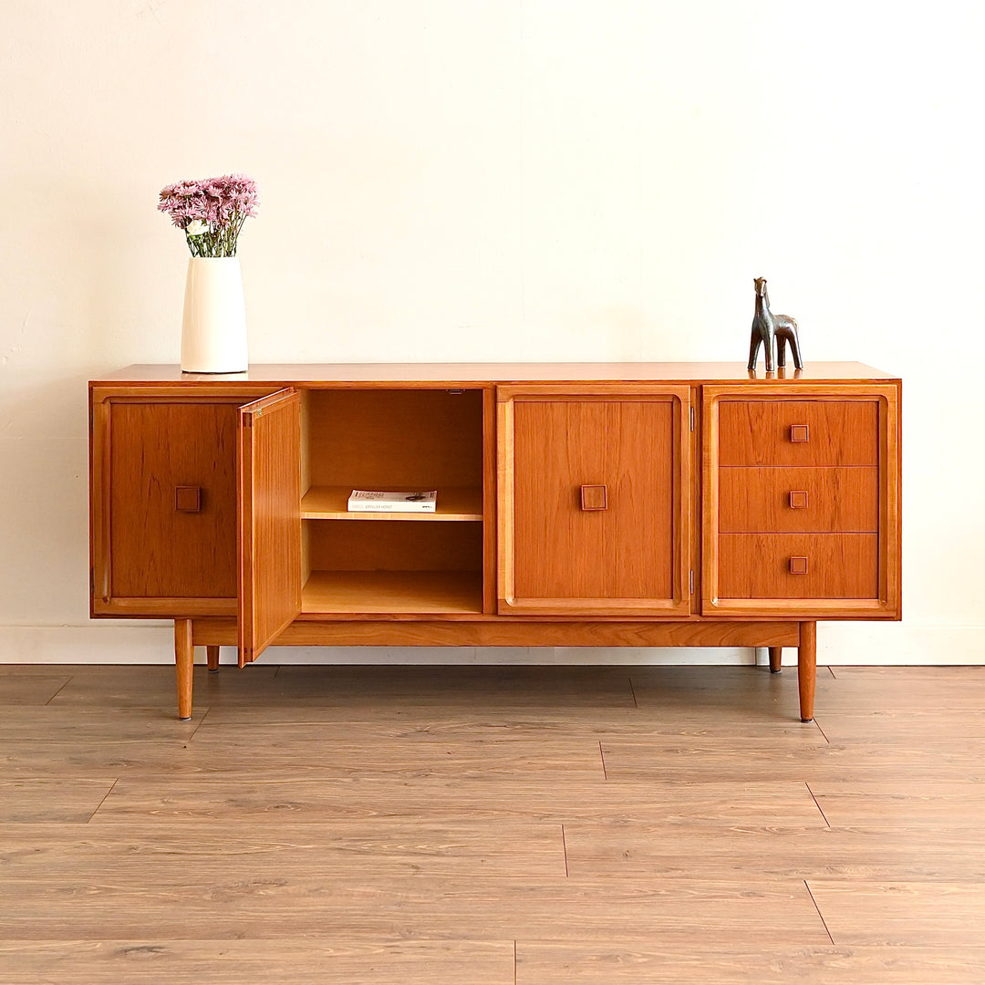 Mid Century Teak Sideboard Buffet