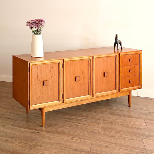 Mid Century Teak Sideboard Buffet