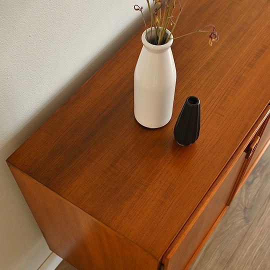 Parker Teak Mid Century Sideboard Buffet Cabinet