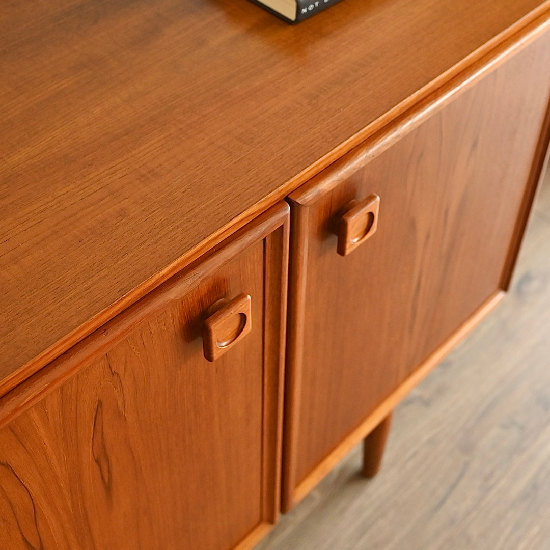 Parker Teak Mid Century Sideboard Buffet Cabinet