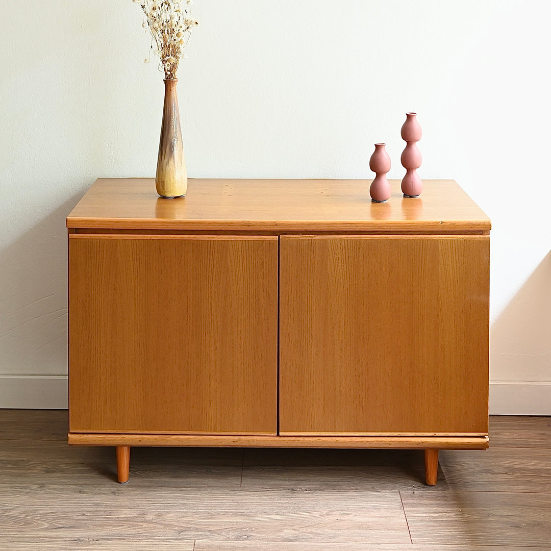 Parker Mid Century Teak Sideboard LP Record Cabinet