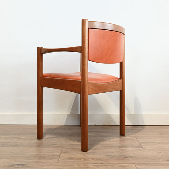 6x Mid Century Teak Dining Chairs by Chiswell