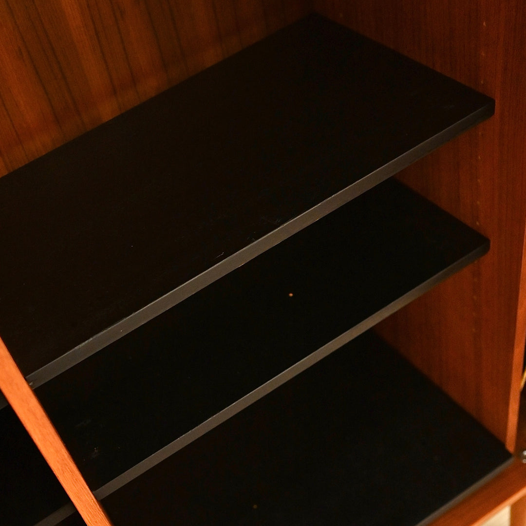 Mid Century Teak Sideboard Cabinet LP HIFI Cabinet by Chiswell
