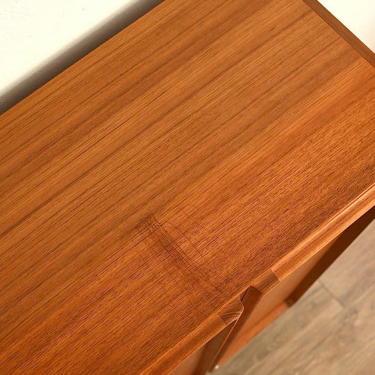 Mid Century Teak Sideboard Cabinet LP HIFI Cabinet by Chiswell