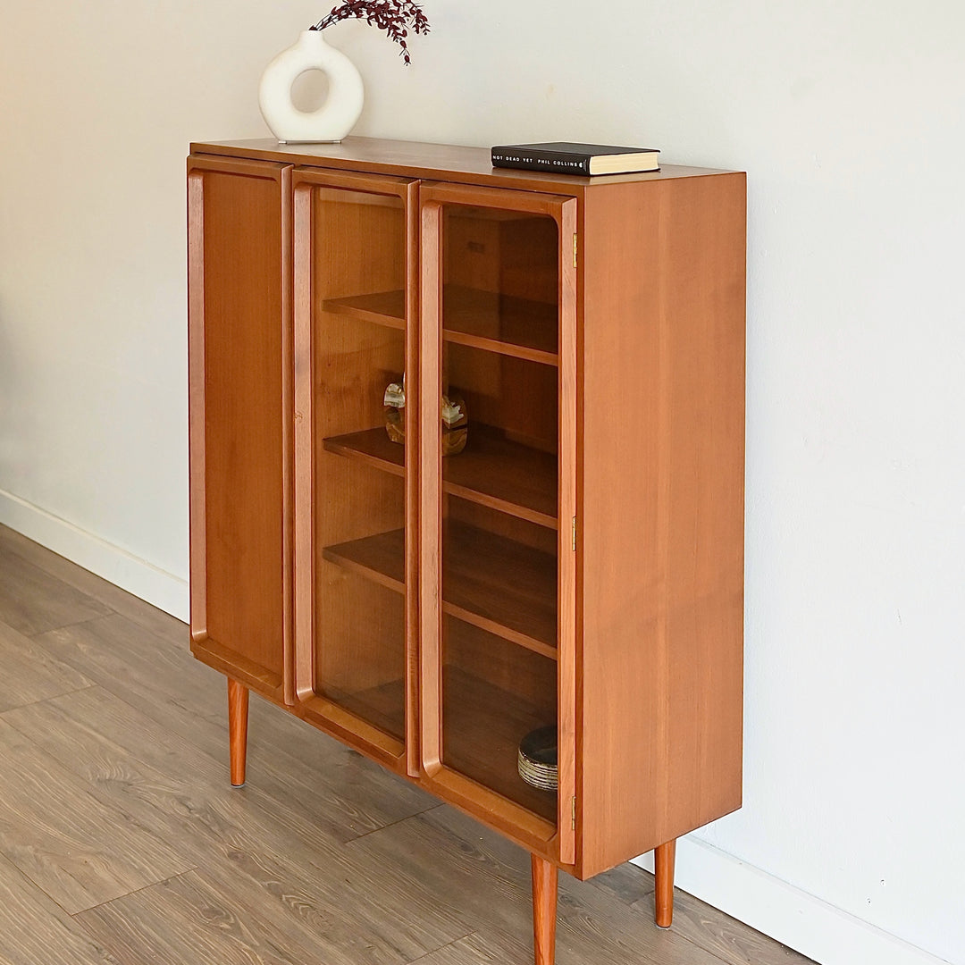 Parker Mid Century Teak Sideboard LP Record Cabinet