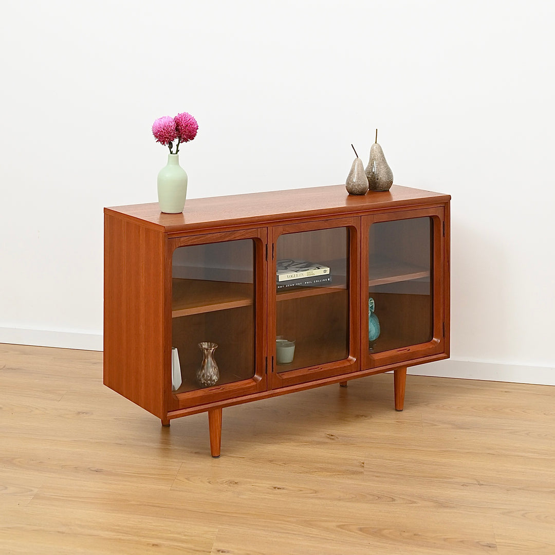 Mid Century Teak Sideboard Display Cabinet by Chiswell