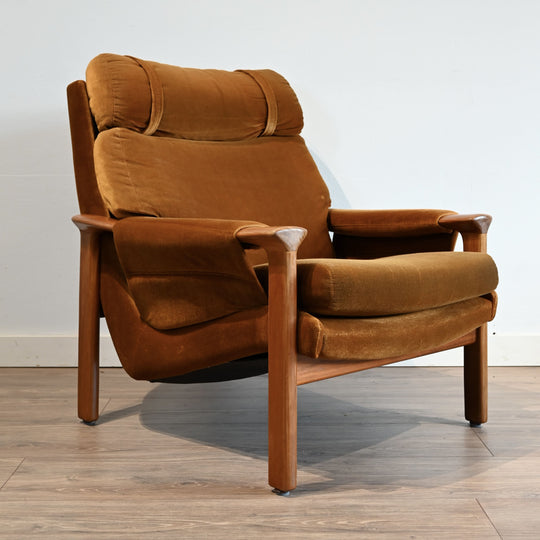 Retro Mid Century Tessa T21 Armchair and Ottoman