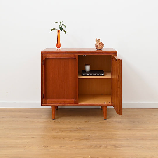 Mid Century Teak Sideboard LP Record Cabinet by Chiswell