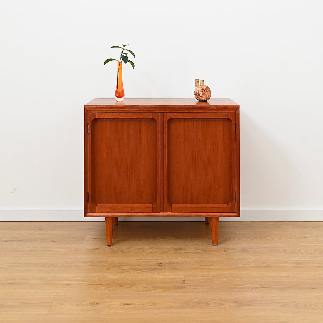 Mid Century Teak Sideboard LP Record Cabinet by Chiswell