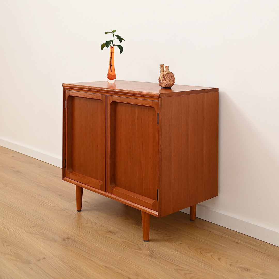 Mid Century Teak Sideboard LP Record Cabinet by Chiswell