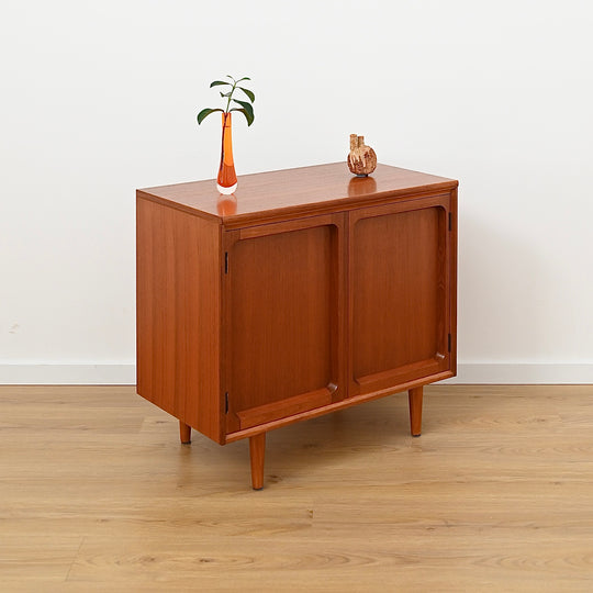 Mid Century Teak Sideboard LP Record Cabinet by Chiswell