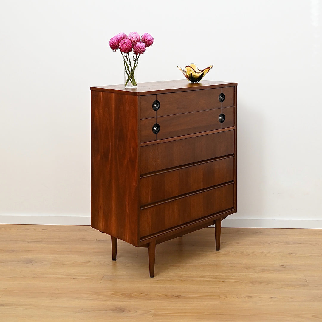 Stanley Furniture Mid-Century Modern Highboy Dresser – Refinished