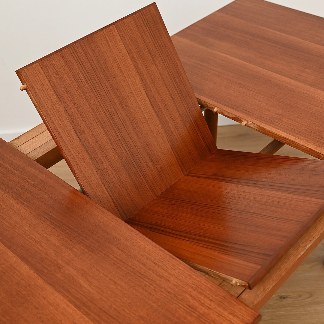Mid Century Teak Extendable Dining Table by Chiswell - Refinished