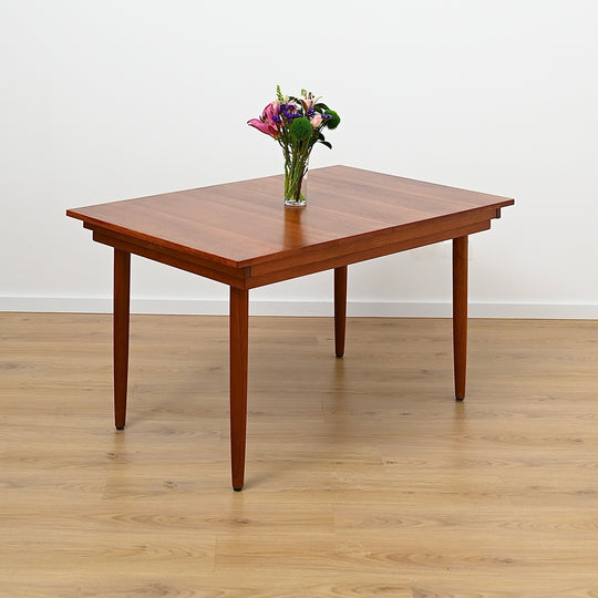 Mid Century Teak Extendable Dining Table by Chiswell - Refinished