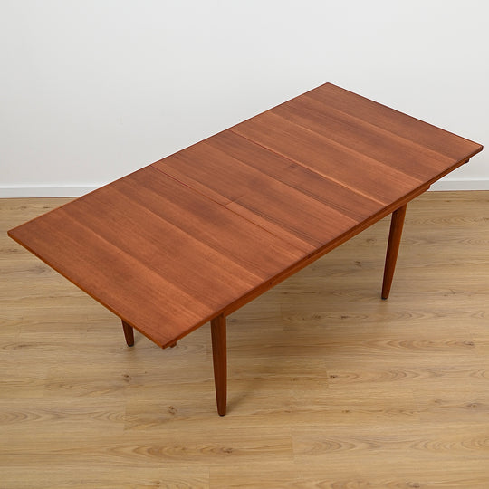 Mid Century Teak Extendable Dining Table by Chiswell - Refinished