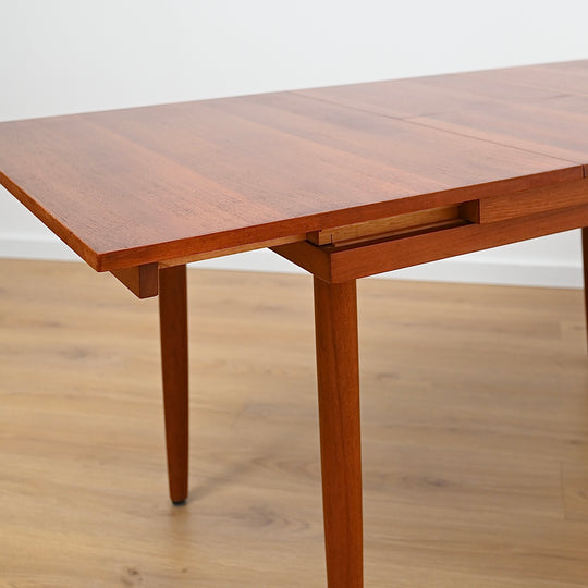 Mid Century Teak Extendable Dining Table by Chiswell - Refinished