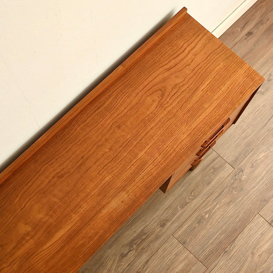 Mid Century Teak Sideboard Dresser Desk by Hayson