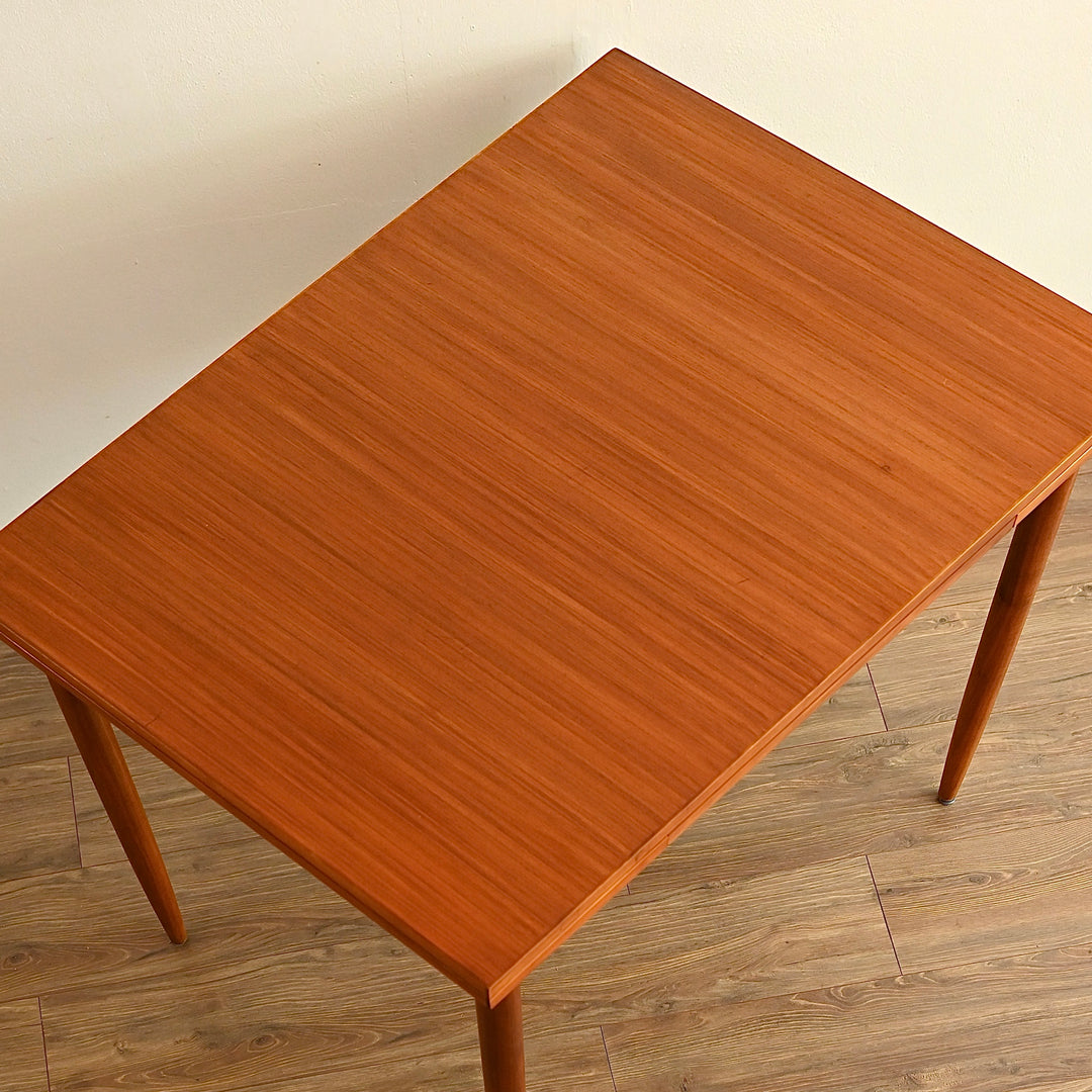 Mid Century Teak Extendable Dining Table by Elite