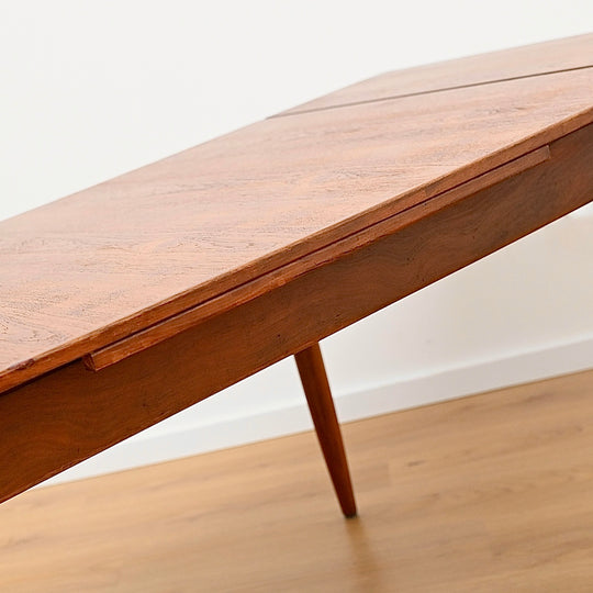 Parker Mid Century Teak Nordic Extendable Dining Table - Refinished