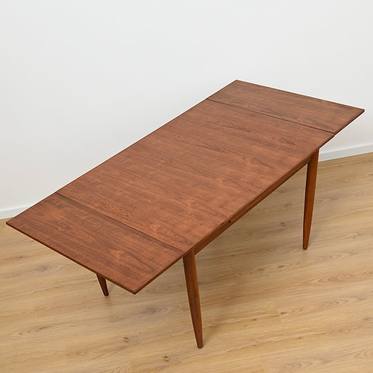 Parker Mid Century Teak Nordic Extendable Dining Table - Refinished
